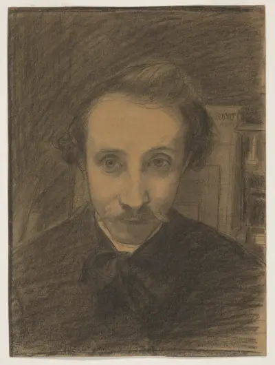Självporträtt av Wojciech Weiss