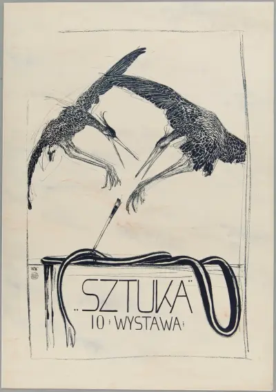 Sztuka 10 wystawa av Wojciech Weiss