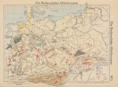 Die Bodenschätze Mitteleuropas von Wolfgang Preuss