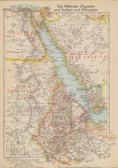 Die Nilländer (Ägypten und Sudan) und Äthiopien von Wolfgang Preuss