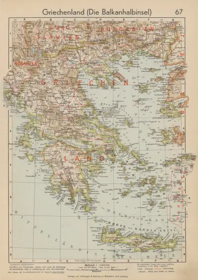 Griechenland (Die Balkanhalbinsel) von Wolfgang Preuss