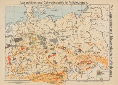 Lagerstätten und Schwerindustrie in Mitteleuropa von Wolfgang Preuss