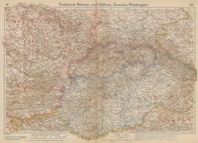 Protektorat Böhmen und Mähren, Slowakei und Westungarn von Wolfgang Preuss