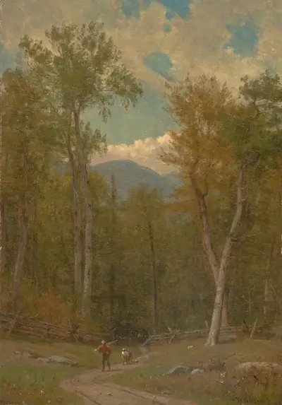 Landscape av Worthington Whittredge