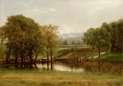 The Baptism av Worthington Whittredge