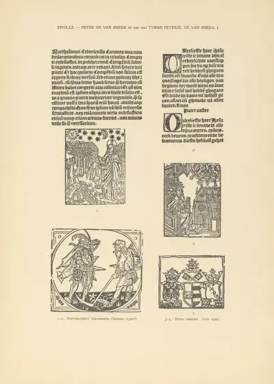L’art typographique dans les Pays-Bas pendant les années 1500 à 1540 Pl.130 av Wouter Nijhoff