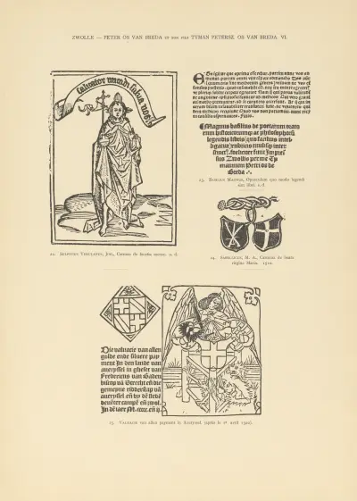 L’art typographique dans les Pays-Bas pendant les années 1500 à 1540 Pl.135 av Wouter Nijhoff
