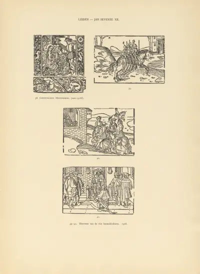 L’art typographique dans les Pays-Bas pendant les années 1500 à 1540 Pl.103 av Wouter Nijhoff