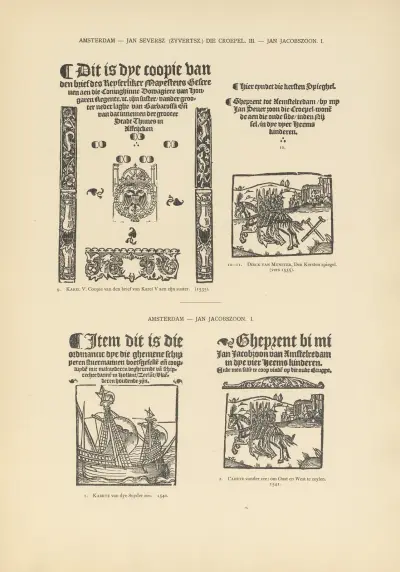 L’art typographique dans les Pays-Bas pendant les années 1500 à 1540 Pl.025 av Wouter Nijhoff