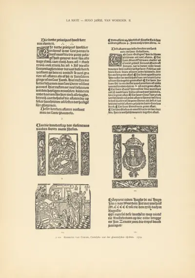 L’art typographique dans les Pays-Bas pendant les années 1500 à 1540 Pl.088 av Wouter Nijhoff