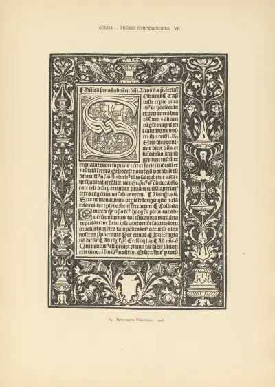 L’art typographique dans les Pays-Bas pendant les années 1500 à 1540 Pl.080 av Wouter Nijhoff