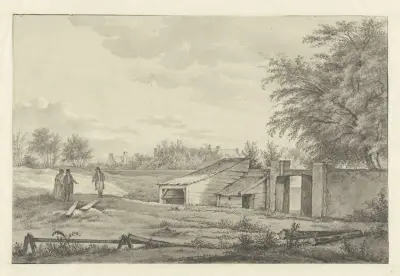 Noorderbegraafplaats (de Punt), ingang. av Wybrand Hendriks
