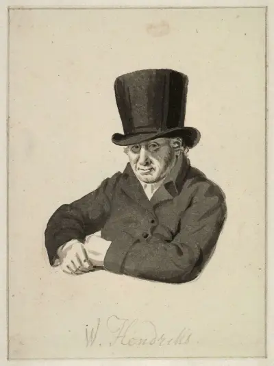Autoportret Wybranda Hendriksa, Wybrand Hendriks