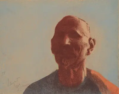 Autoportret av Leon Wyczółkowski