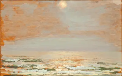 Sea at Połąga IV av Leon Wyczółkowski