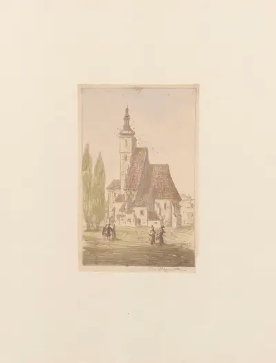 St. Michael’s Church av Leon Wyczółkowski