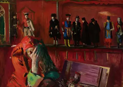 Stańczyk av Leon Wyczółkowski