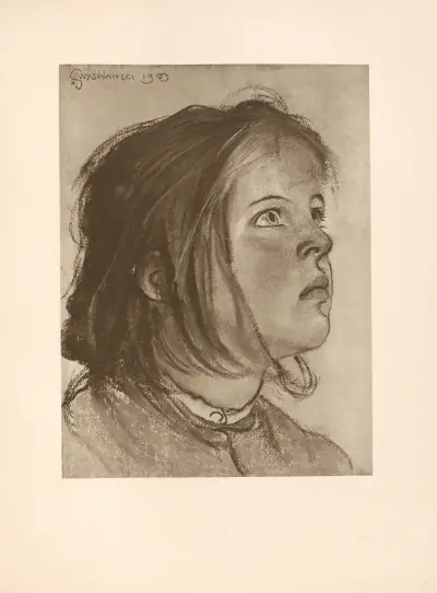 Główka Helenki, 1900 – nr 1 av Stanisław Wyspiański
