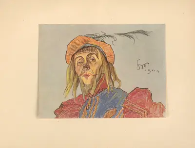L. Solski jako ‘Chudogeba’ av Stanisław Wyspiański