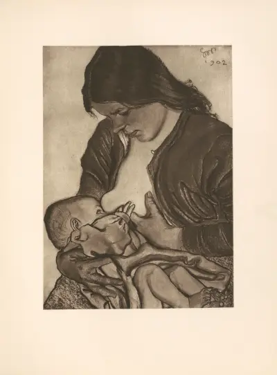 Macierzynstwo, 1902 av Stanisław Wyspiański