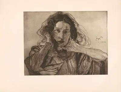 Portret Ireny Solskiej av Stanisław Wyspiański