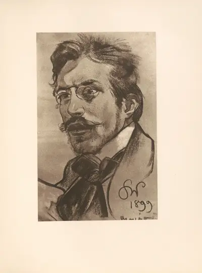 Portret Jerzego Zuławskiego av Stanisław Wyspiański