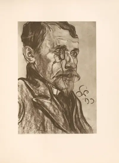 Portret K. Lewandowskiego av Stanisław Wyspiański