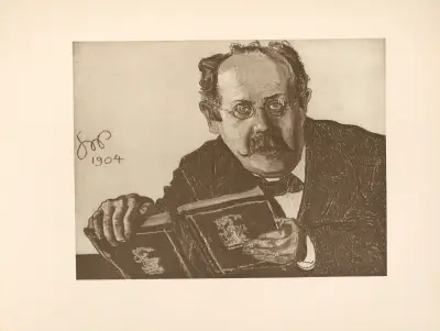 Portret Prof. Dr. Leona Sternbacha av Stanisław Wyspiański