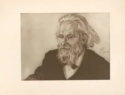 Portret Władyslawa Mickiewicza av Stanisław Wyspiański