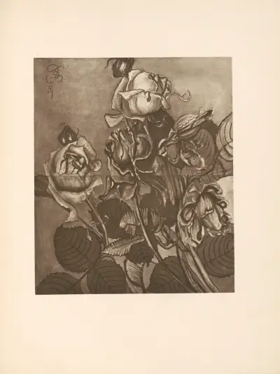 Róze (studjum do polichromji) av Stanisław Wyspiański