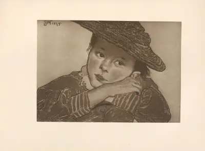 Studjum, 1895 av Stanisław Wyspiański