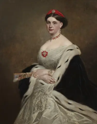 Louisa Hargreaves von Franz Xaver Winterhalter