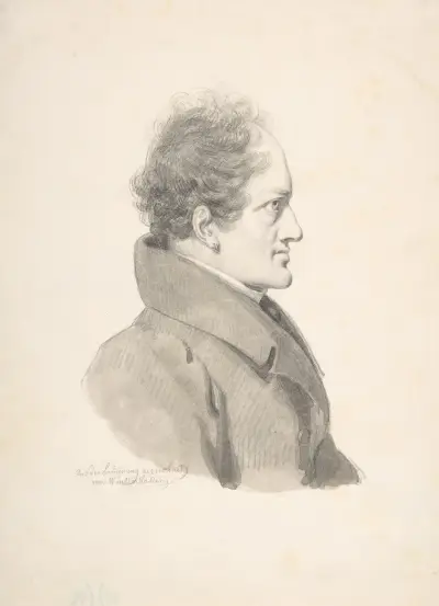 Portrét Aloise Senefeldera, Franz Xaver Winterhalter