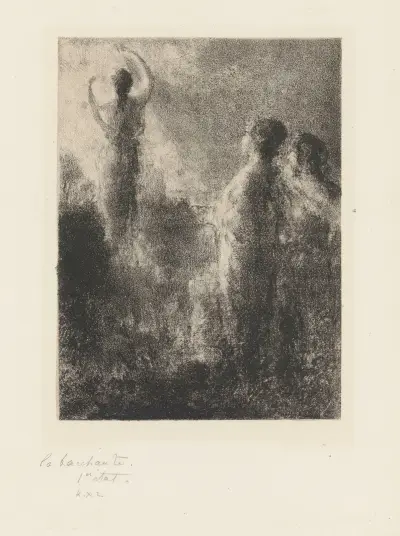 La Bacchante av Ker-Xavier Roussel