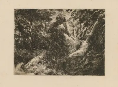 Venus et Adonis av Ker-Xavier Roussel
