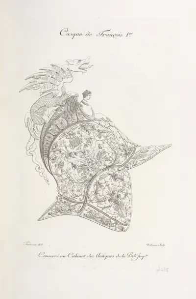 Casque de François Ier. av Nicolas Xavier Willemin