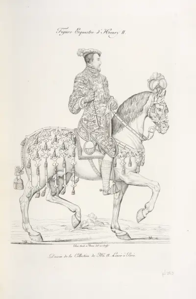 Reiterfigur Heinrichs II. von Nicolas Xavier Willemin