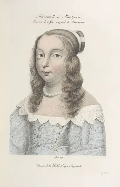 Mademoiselle de Montpensier av Nicolas Xavier Willemin
