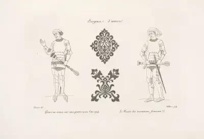 Sergens d’armes. av Nicolas Xavier Willemin