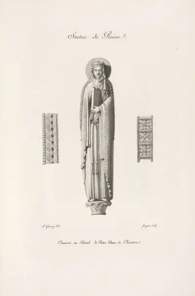 Drottningstaty av Nicolas Xavier Willemin