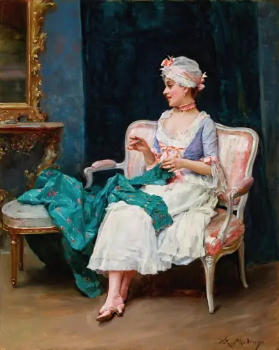 Aline av Raimundo de Madrazo y Garreta