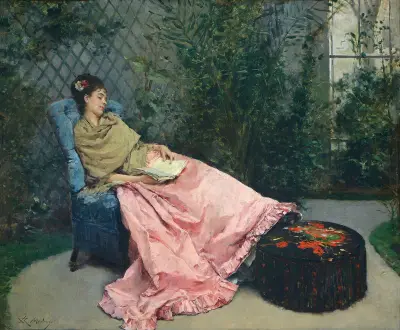 Siesta von Raimundo de Madrazo y Garreta