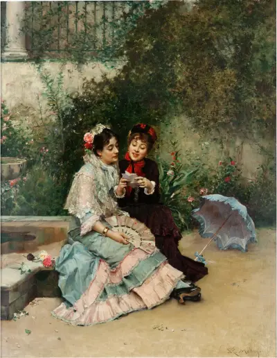 The letter av Raimundo de Madrazo y Garreta