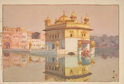 Amurissaa (Golden Temple in Amritsar) av Yoshida Hiroshi