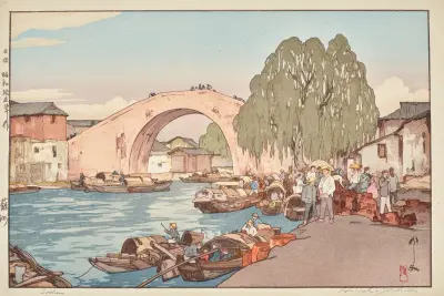 Soshu (Suzhou), 1940 – nr 1 av Yoshida Hiroshi
