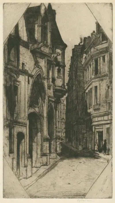 Hotel de Sens, David Young Cameron