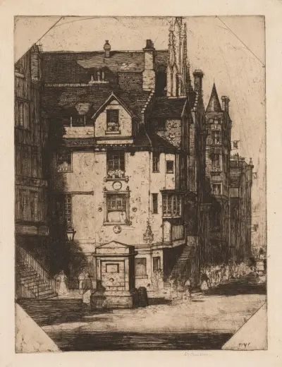 John Knox’s House av David Young Cameron