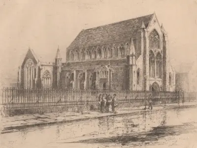 Paisley Abbey av David Young Cameron