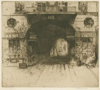 Restaurant Cavalier av David Young Cameron