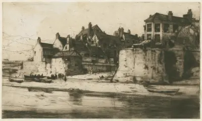 Robin Hood’s Bay av David Young Cameron